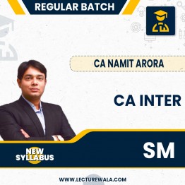 CA Namit Arora CA Inter SM 