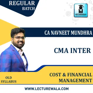 CMA Inter Cost & Financial Management Regular Course By CA Navneet Mundhra : Pen drive / Online classes. CMA Inter Cost & Financial Management Regular Course By CA Navneet Mundhra : Pen drive / Online classes.