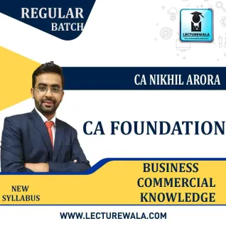 CA Foundation Business Commercial Knowledge Regular Course : Video Lecture + Study Material By CA Nikhil Arora (For May 2022) CA Foundation Business Commercial Knowledge Regular Course : Video Lecture + Study Material By CA Nikhil Arora (For May 2022)