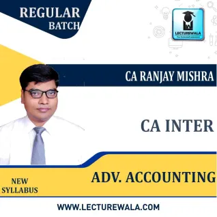 CA Inter Adv. Accounting Regular Course By CA Ranjay Mishra : Pendrive / online classes. CA Inter Adv. Accounting Regular Course By CA Ranjay Mishra : Pendrive / online classes.