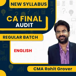 CA Final New Syllabus Audit In English Regular Course By FCA,CMA Rohit Grover : Online classes.  CA Final New Syllabus Audit In English Regular Course By FCA,CMA Rohit Grover : Online classes.
