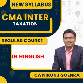 CA Nikunj Goenka Taxation ( DT & IDT ) Regular Online Classes For CMA Inter: Google Drive/ Pen drive classes. CA Nikunj Goenka Taxation ( DT & IDT ) Regular Online Classes For CMA Inter: Google Drive/ Pen drive classes.
