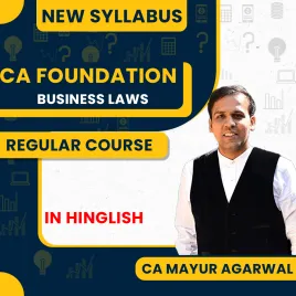 CA Foundation Business Laws New Syllabus Regular Batch by CA Mayur Agarwal: Online classes. CA Foundation Business Laws New Syllabus Regular Batch by CA Mayur Agarwal: Online classes.