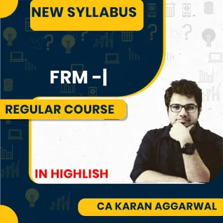 FRM Part 1 Gold Pakage New Syllabus Lectures By Karan Aggarwal Online Classes.