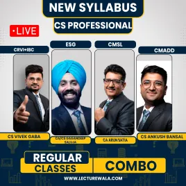 CS Professional Both Module Regular Course Combo By Vg Study Hub : Live classes CS Professional Both Module Regular Course Combo By Vg Study Hub : Live classes