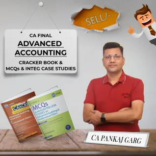 CA Pankaj Garg Advanced Auditing Cracker Book & MCQ and intergrated case 16th Edition For CA Final: Study Material