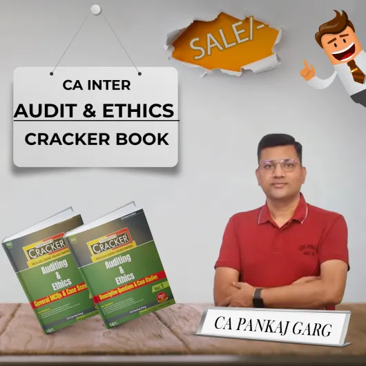 CA Pankaj Garg Auditing & Ethics Cracker Book For CA Inter: Study Material