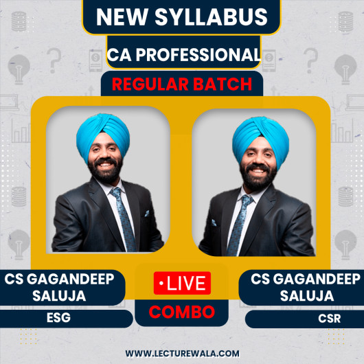 CS Professional Module - 1 Combo Regular Course New Syllabus By CS GD SALUJA : Online Classes CS Professional Module - 1 Combo Regular Course New Syllabus By CS GD SALUJA : Online Classes