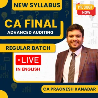 CA Pragnesh Kanabar Advanced Auditing (In English) Regular Live Online Classes For CA Final: Live classes. CA Pragnesh Kanabar Advanced Auditing (In English) Regular Live Online Classes For CA Final: Live classes.
