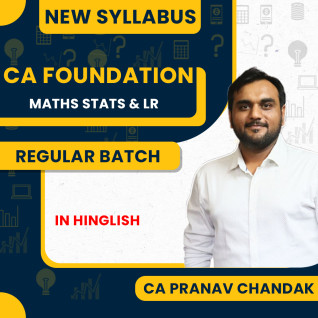 CA Pranav Chandak Business Mathematics, Statistics & Logical Reasoning Regular Online Classes For CA Foundation : Google Drive Classes CA Pranav Chandak Business Mathematics, Statistics & Logical Reasoning Regular Online Classes For CA Foundation : Google Drive Classes