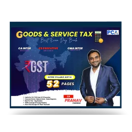 CA/CMA/CS Inter Direct Tax Chart Book by CA Pranav Chandak: Study Material