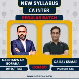 CA Inter Group 1 Combo DT & IDT Regular Batch By CA Bhanwar Borana & CA Raj Kumar for SEP 2025 & Jan 2026 : Online Classes /Pen Drive  CA Inter Group 1 Combo DT & IDT Regular Batch By CA Bhanwar Borana & CA Raj Kumar for SEP 2025 & Jan 2026 : Online Classes /Pen Drive