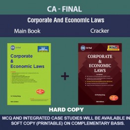 CA Final – Corporate And Economic Laws – (Main Book + Cracker – 10th Edition) by CA Pankaj Garg  : Online Book