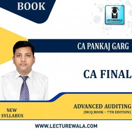 CA Final – Advanced Auditing – (MCQ Book – 7th Edition)  by CA Pankaj Garg  For (May 2022 & Nov.2022) 
