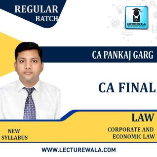 CA Final Corporate & Economic Laws Regular (Feb.2021 Batch) by CA Pankaj Garg : Pen Drive / Online Classes CA Final Corporate & Economic Laws Regular (Feb.2021 Batch) by CA Pankaj Garg : Pen Drive / Online Classes