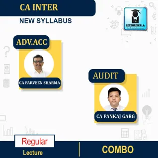 CA Inter Audit AND ADV.ACCOUNTS New Syllabus Regular Course By CA Pankaj Garg & CA PARVEEN SHARMA :Pen Drive / Online Classes CA Inter Audit AND ADV.ACCOUNTS New Syllabus Regular Course By CA Pankaj Garg & CA PARVEEN SHARMA :Pen Drive / Online Classes