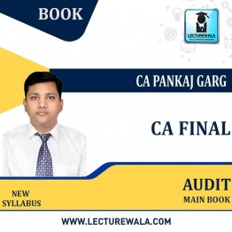 CA Final Audit (Main Book + Cracker - 11 Edition) June 22 Edition By CA Pankaj Garg For (Nov.2022)