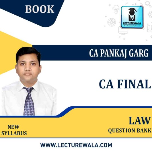 CA Final – Corporate And Economic Laws – (Main Book + Cracker – 10th Edition) by CA Pankaj Garg  : Online Book