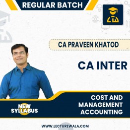 Praveen Khatod CA Inter Cost & Management Accounting 