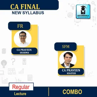 CA Final SFM & FR Combo Regular Course By CA Praveen Khatod & CA Parveen Sharma: Google Drive / Pen Drive