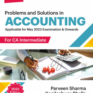 CA Inter Accounting (Problems and Solutions) By Parveen Sharma ,Kapileshwar Bhalla : study material.