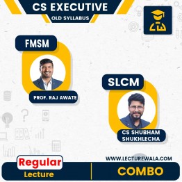 CS Executive  FMSM +  SLCM COMBO by Inspire Academy : Pendrive/Online classes.