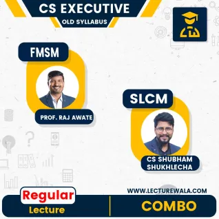 CA CS Shubham Sukhlecha SLCM & Prof. Raj Awate FMSM Regular Combo Classes For CS Executive Online Classes CA CS Shubham Sukhlecha SLCM & Prof. Raj Awate FMSM Regular Combo Classes For CS Executive Online Classes
