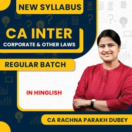CA Rachna Parakh Dubey Corporate &amp; Other Laws Regular Online Classes For CA Inter : Google Drive Classes.