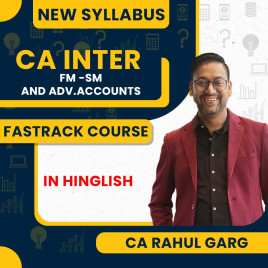 CA Inter Advanced Accounting And FM - SM Fastrack Batch Combo By CA Rahul Garg  CA Inter Advanced Accounting And FM - SM Fastrack Batch Combo By CA Rahul Garg