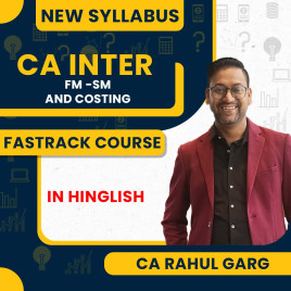 CA inter Cost And FM - SM Fastrack Batch Combo By CA Rahul Garg  CA inter Cost And FM - SM Fastrack Batch Combo By CA Rahul Garg