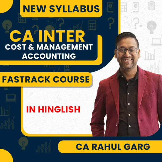 CA Inter Advanced Accounting And FM - SM & Costing Fastrack Batch Combo By CA Rahul Garg
