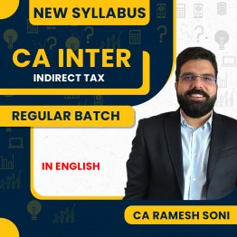 CA Ramesh Soni Indirect Tax