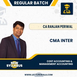 CMA Inter Cost Accounting And Management Accounting Combo (Paper 8 & Paper 12) Regular Course by CA Ranjan Periwal : Pen Drive / Online Classes