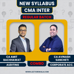 CA Avinash Sancheti  Corporate Accounting & CA Amit Bachhawat Audit