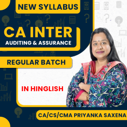  CA/CS/CMA Priyanka Saxena Auditing & Assurance 