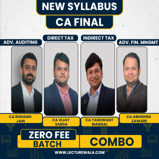 Ekatvam Academy Audit, AFM & Taxation Combo Zero Fee Classes For CA Final: Online Classes. Ekatvam Academy Audit, AFM & Taxation Combo Zero Fee Classes For CA Final: Online Classes.