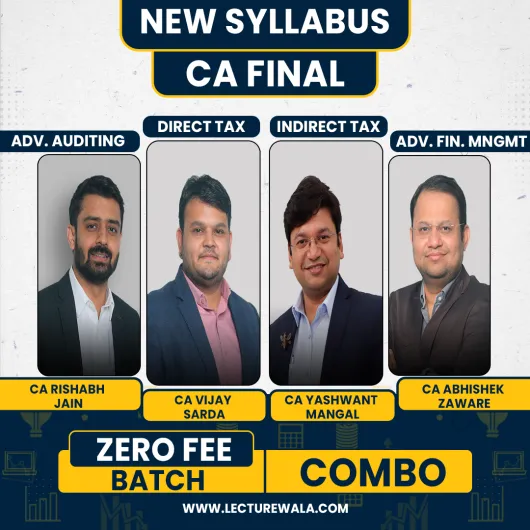 Ekatvam Academy Audit, AFM & Taxation Combo Zero Fee Classes For CA Final: Online Classes.