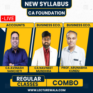Navin Classes Accounts & Economics COMBO Regular Batch For CA Foundation : Google Drive/ Live Online Classes Navin Classes Accounts & Economics COMBO Regular Batch For CA Foundation : Google Drive/ Live Online Classes