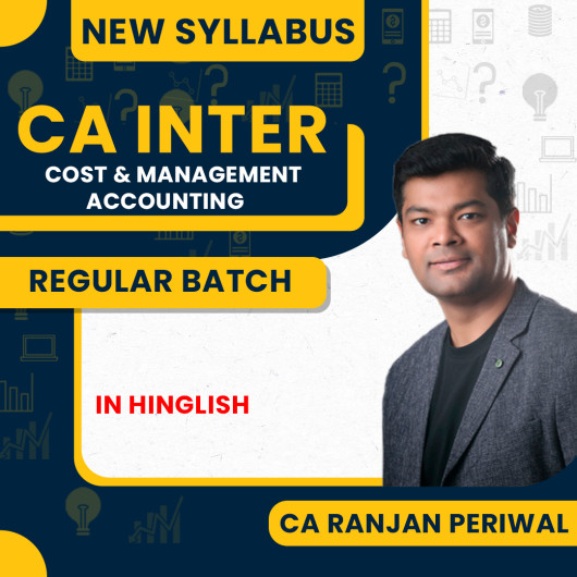 CA Ranjan Periwal Cost & Management Accounting Combo Regular Online Classes For CA Inter: Online Classes