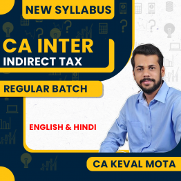 CA Keval Mota Indirect Tax
