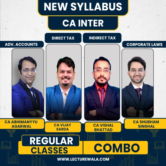 Abhimanyu Aggarwal Classes Ad. Accouting, Law & DT-IDT COMBO New Syllabus Regular Batch For CA inter : Google Drive Classes