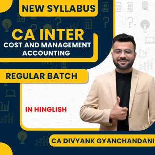 CA Divyank Gyanchandani Cost And Management Accounting Regular Online Classes For CA Inter : Google Drive Classes  CA Divyank Gyanchandani Cost And Management Accounting Regular Online Classes For CA Inter : Google Drive Classes