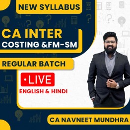Cost FMSM CA Inter Combo By CA Navneet Mundhra
