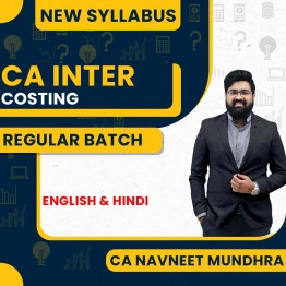 CA Navneet Mundhra Costing CA Inter