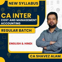 CA Shavez Alam Cost and Management Accounting 
