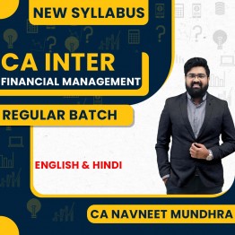 CA Navneet Mundhra Financial Management Regular Online Classes For CA Inter : Google Drive Classes