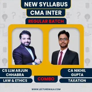 CS LLM Arjun Chhabra Law & CA Nikkhil Gupta Taxation Regular Combo Classes For CMA Inter : Pen Drive / Google Drive Classes. CS LLM Arjun Chhabra Law & CA Nikkhil Gupta Taxation Regular Combo Classes For CMA Inter : Pen Drive / Google Drive Classes.