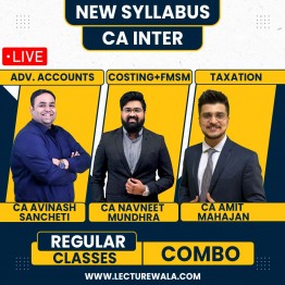 Navin Classes CA Inter Combo