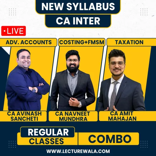 Navin Classes All Practical Papers + SM Combo Regular Live Classes For CA Inter : Live Online Classes Navin Classes All Practical Papers + SM Combo Regular Live Classes For CA Inter : Live Online Classes