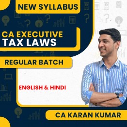 Tax Laws By CA Karan Kumar
